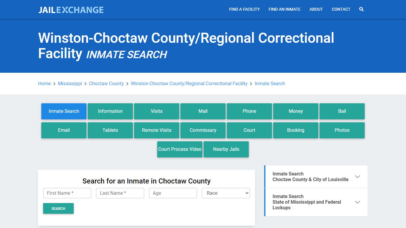 Winston-Choctaw County/Regional Correctional Facility